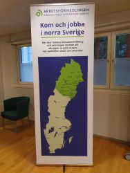 Arbetsförmedlingen KOM Norr, work opportunities in northern Sweden! 