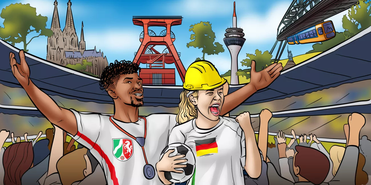 Football fans picture